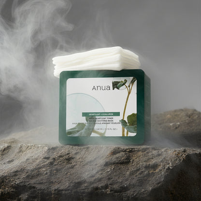Anua Heartleaf Toner Double Soothing Mask 30 Foi (330ml) – Măști Calmante cu Heartleaf