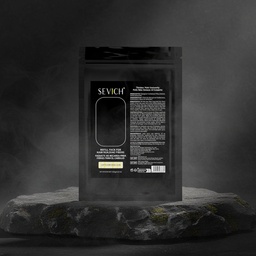 SEVICH Hair Building Fibers – Pudra Densificare Păr în 5 Secunde | 10 Nuanțe | 25g/100g | CPNP