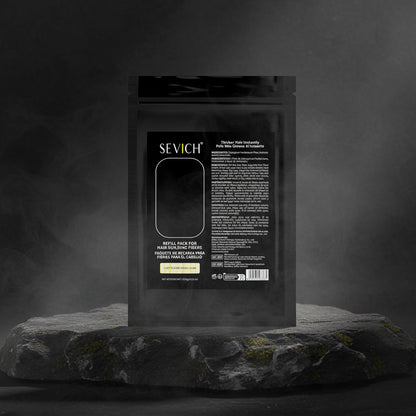 SEVICH Hair Building Fibers – Pudra Densificare Păr în 5 Secunde | 10 Nuanțe | 25g/100g | CPNP