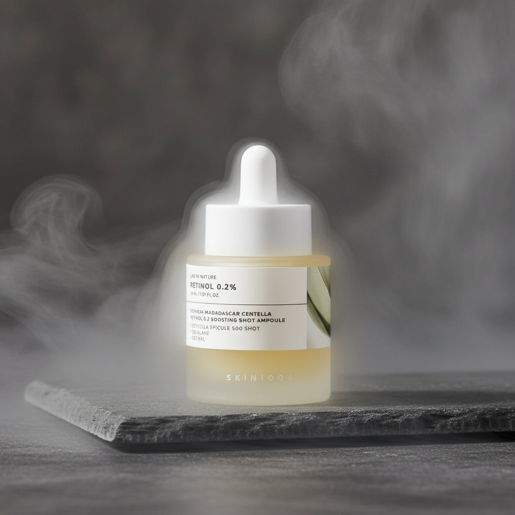 SKIN1004 Centella Retinol 0.2% Boosting Shot Ampoule – Ser Anti-Îmbtrânire | Elasticitate, Riduri & Fermitate | Made in Korea