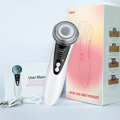 7-in-1 EMS Facial Massager – Electric Skin Care & Face Lifting Device