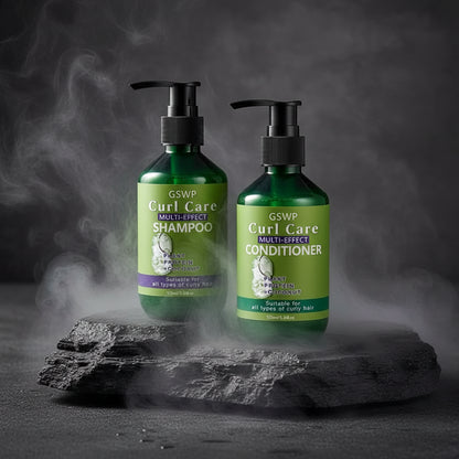 GSWP Curly Hair Set 200ml – Șampon & Balsam pentru Păr Creț | Hidratare Profundă & Definire Bucle | CPNP