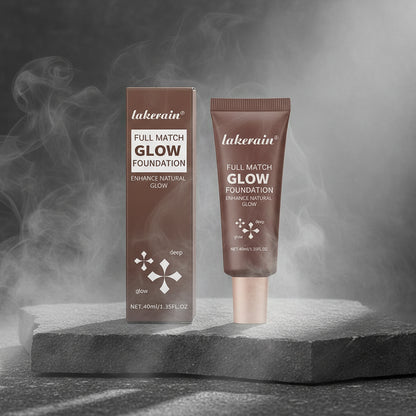Lakerain Glow Foundation Illuminator 40ml – Fond de Ten Lichid cu Efect Glow | 4 Nuanțe | Multi-Purpose