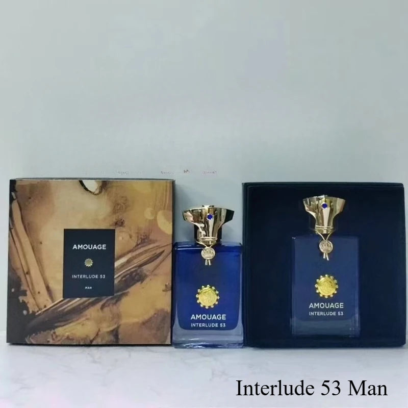 AMOUAGE Parfum Masculin 100ml – Oriental, Lemnos & Piele | 10 Variante