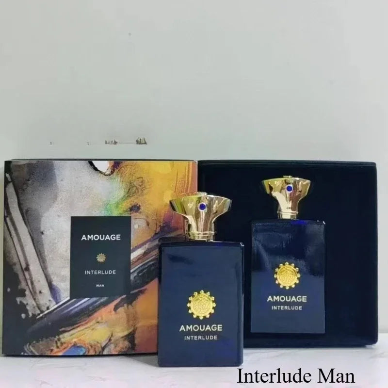 AMOUAGE Parfum Masculin 100ml – Oriental, Lemnos & Piele | 10 Variante