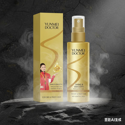 Spray Ulei Păr Anti-Frizz Parfumat – Ușor, Non-Gras, pentru Păr Vopsit & Permanent | Lungă Durată