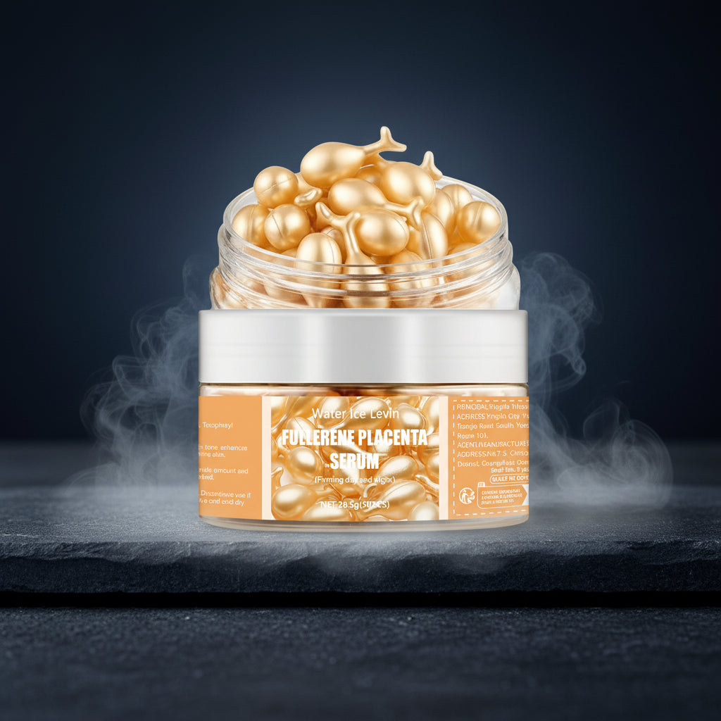 Capsule Ser Facial cu Colagen & Acid Hialuronic