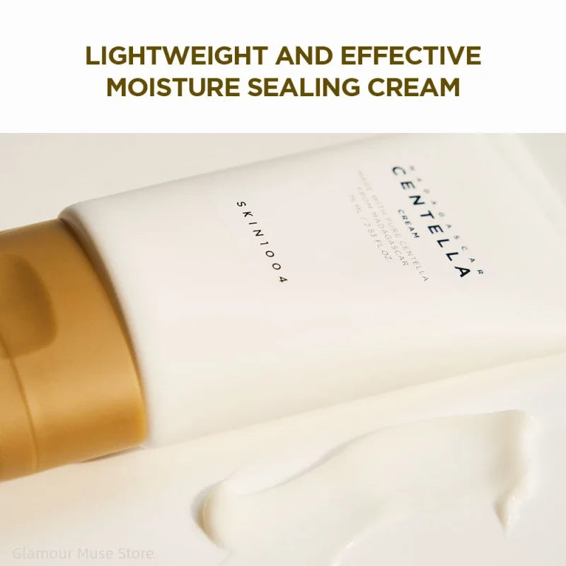 Skin1004 Madagascar Centella Cream Facial Moisturizer for Soothing Cream,Hydrating,Strengthening The Skin Korean Skincare