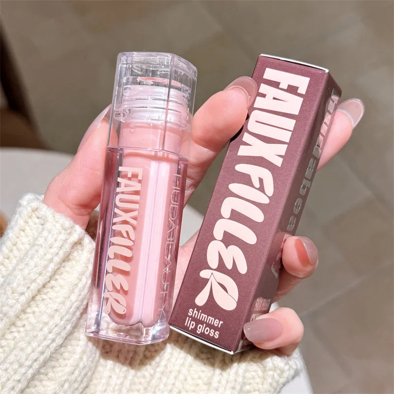 Huda Beauty Lip Gloss Multicolor cu Glitter & Ulei