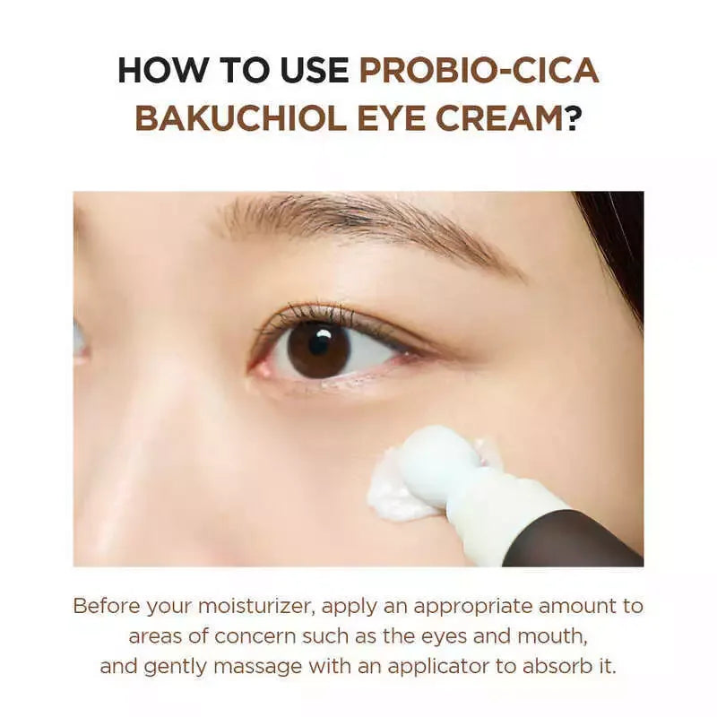 SKIN1004 Centella Probio-Cica Bakuchiol Eye Cream 20ml – Anti-Rid, Fermificare & Anti-Cercăne | Korean Skincare