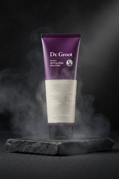 Dr.Groot Anti Hair Loss Șampon & Balsam Volumizant Set – Anti-Cădere, Anti-Mătreață & Oil-Control | 385ml + 250ml