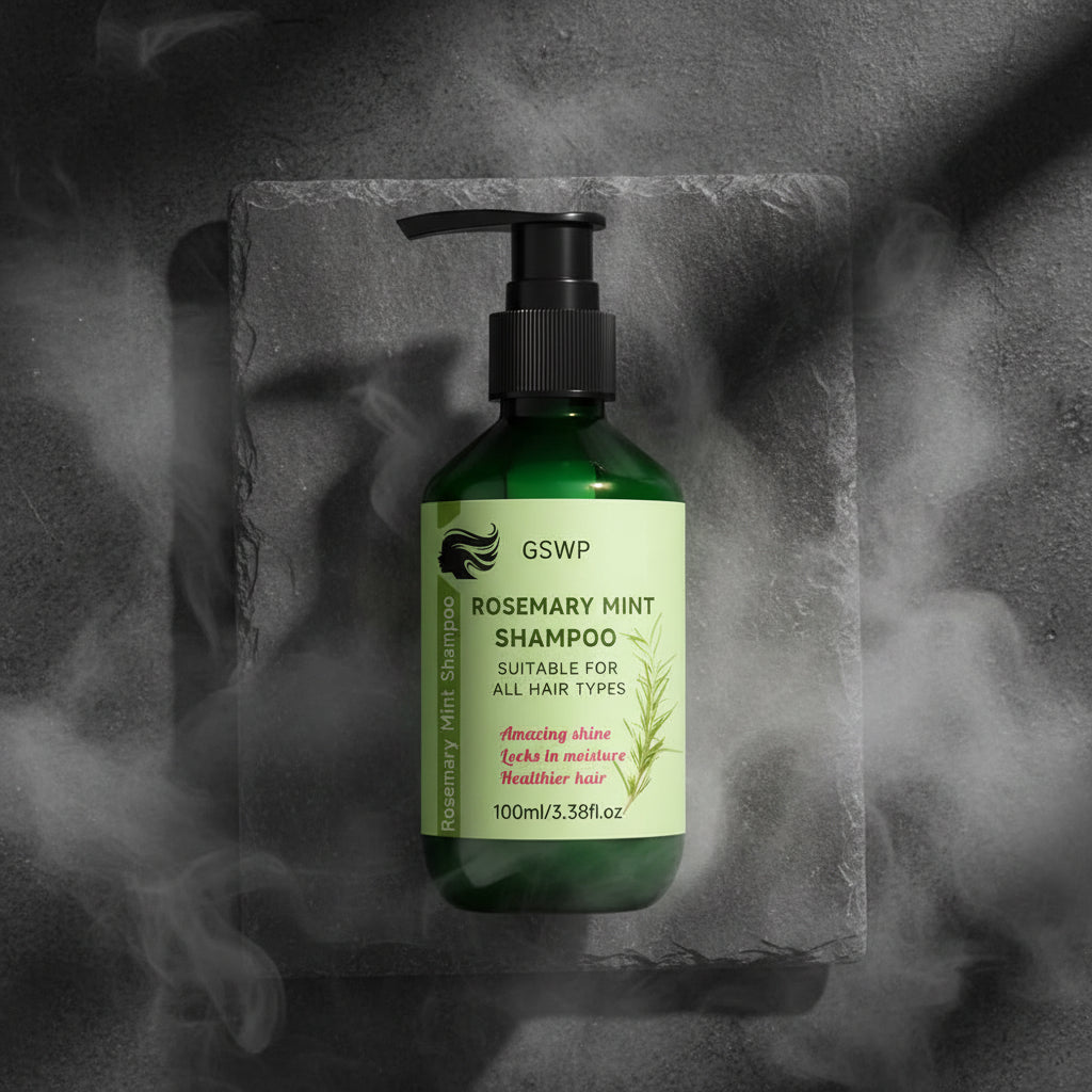 GSWP Set Șampon & Balsam Rozmarin & Mentă 200ml – Întărire, Hidratare & Creștere Păr