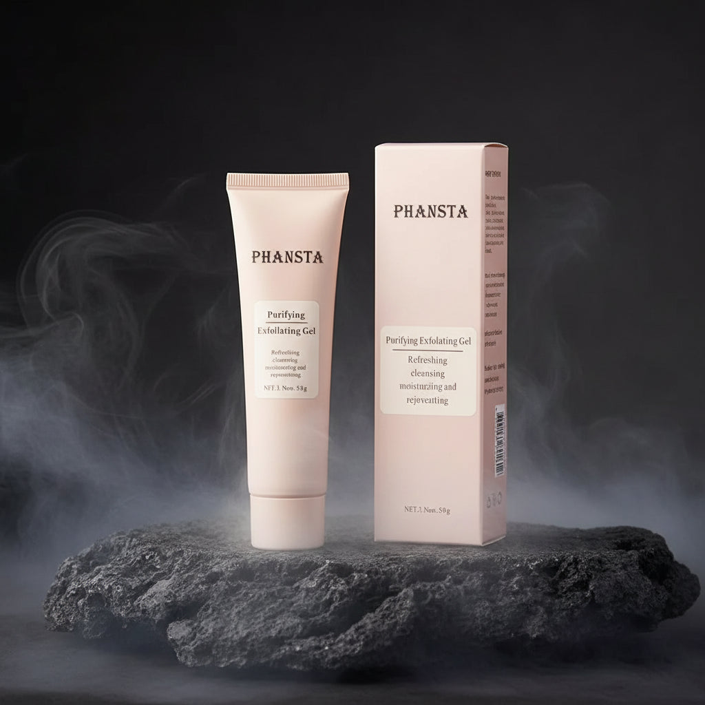 EELHOE Face Exfoliating Gel 50g – Exfoliere Blândă, Curățare Profundă Pori & Oil-Control | Ten Luminos