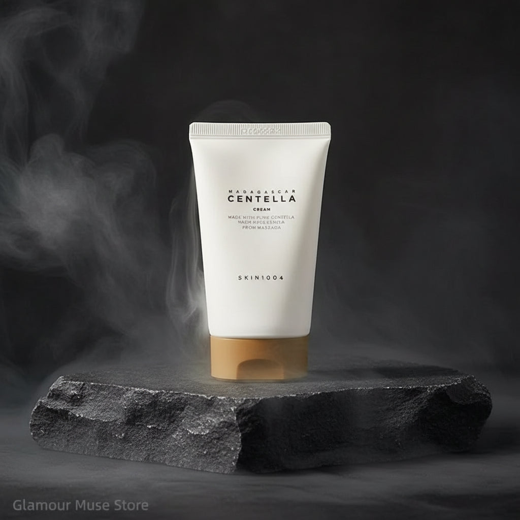 SKIN1004 Madagascar Centella Cream 75ml – Cremă Calmantă & Hidratantă | Întărește Bariera Cutanată | Korean Skincare