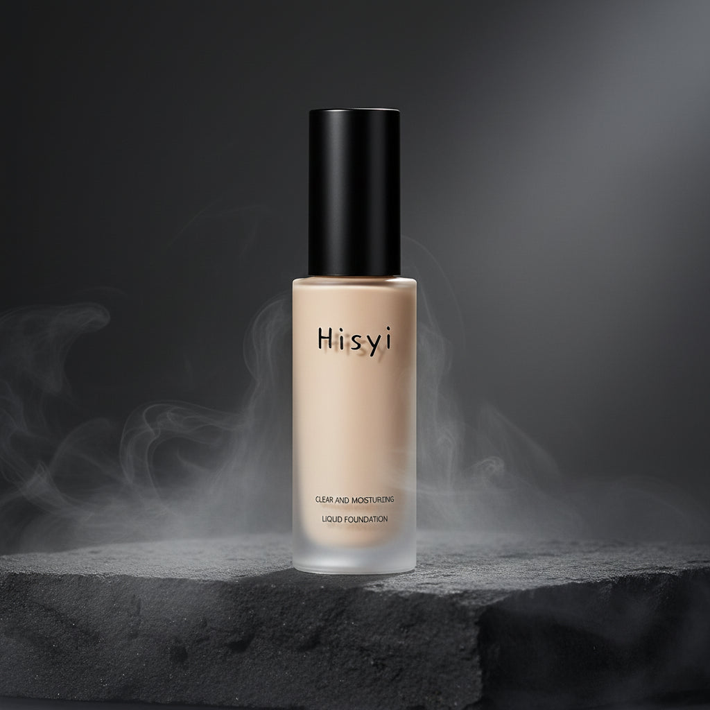HISYI Fond de Ten Lichid 30ml – Acoperire Completă, Waterproof & Luminozitate | Oil-Control | CPNP