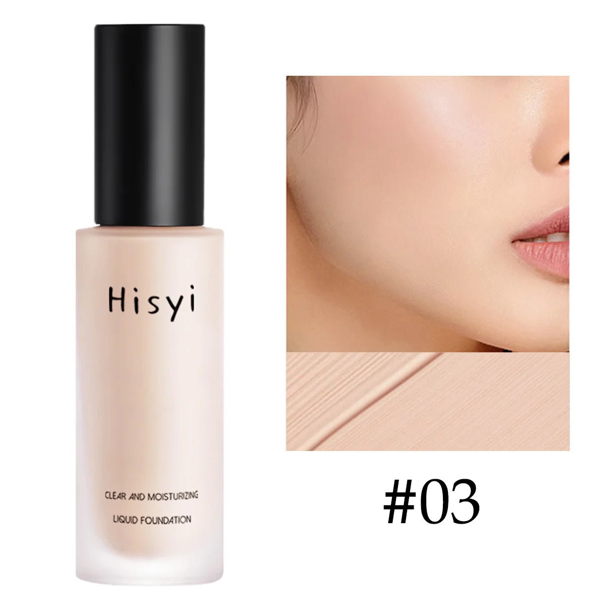 HISYI Fond de Ten Hidratant & Waterproof