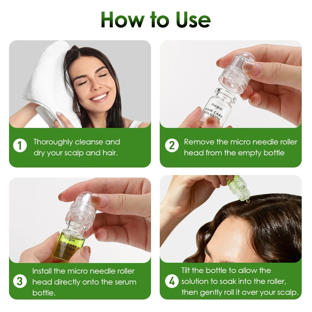1/2/3 Boxes HailEssential Care Serum strengthen roots Reducing Loss Prevent Baldness Nourishing Regrow Hair Care Essence