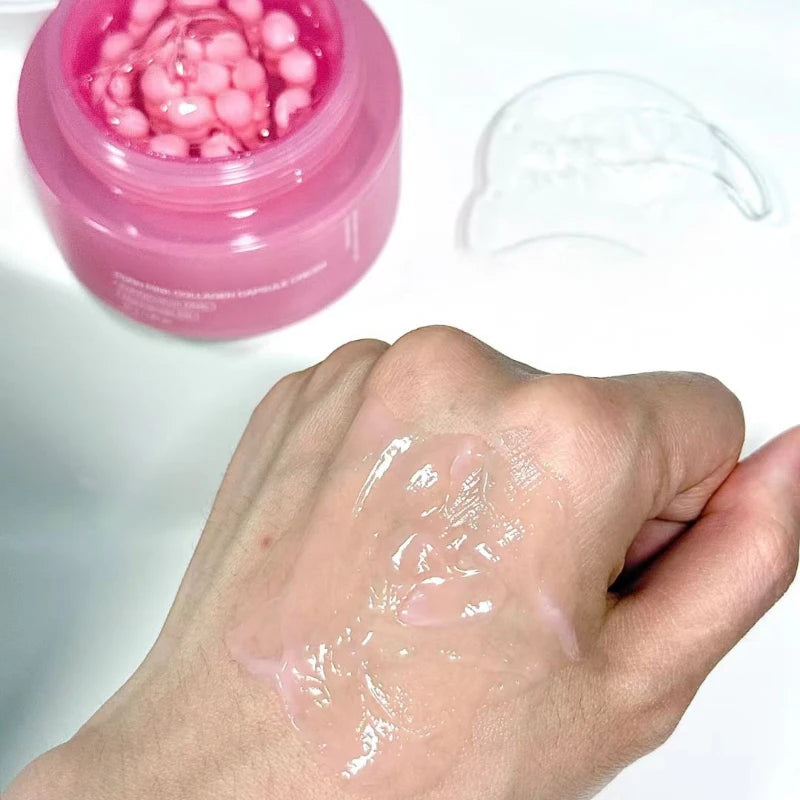 Cremă Capsule PDRN Pink Colagen cu Niacinamidă