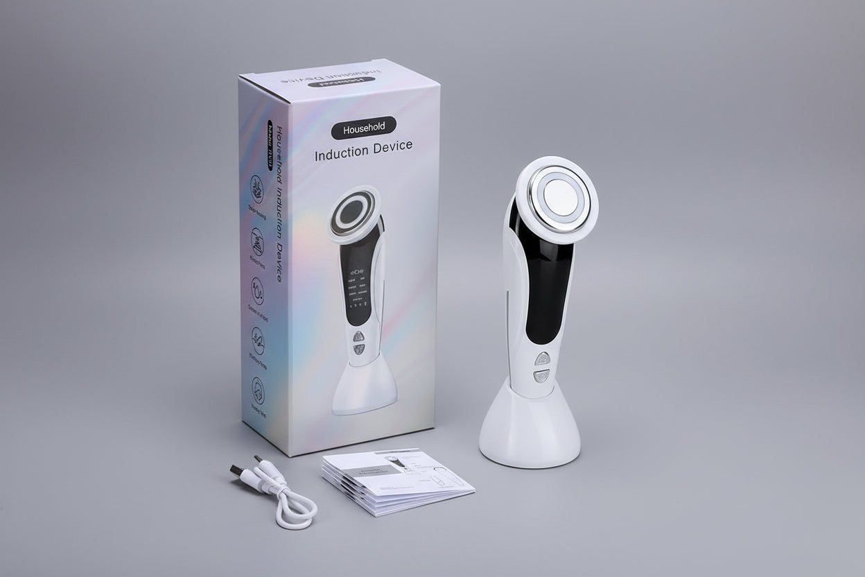7-in-1 EMS Facial Massager – Electric Skin Care & Face Lifting Device