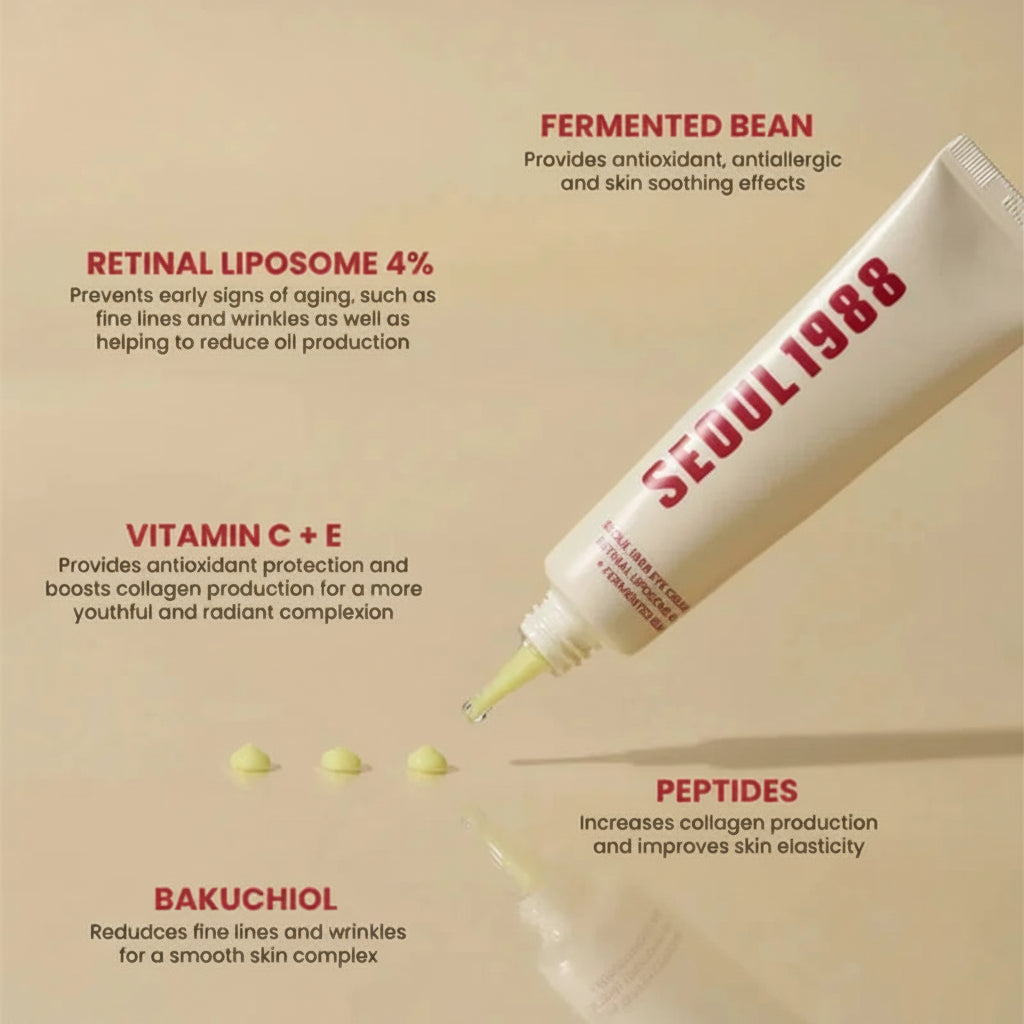 Seoul 1988 Cremă Contur Ochi cu Retinol 4%