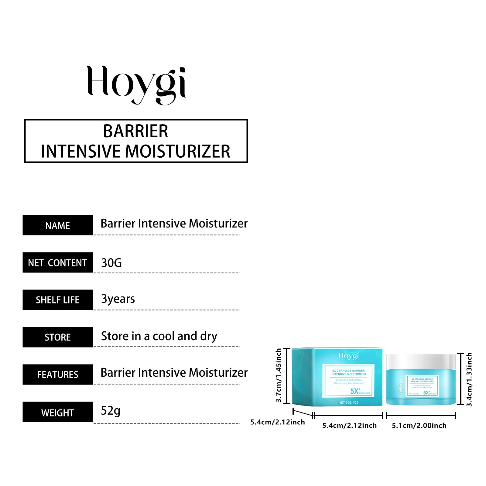 Hoygi Mască Stick Centella Asiatica & Lut