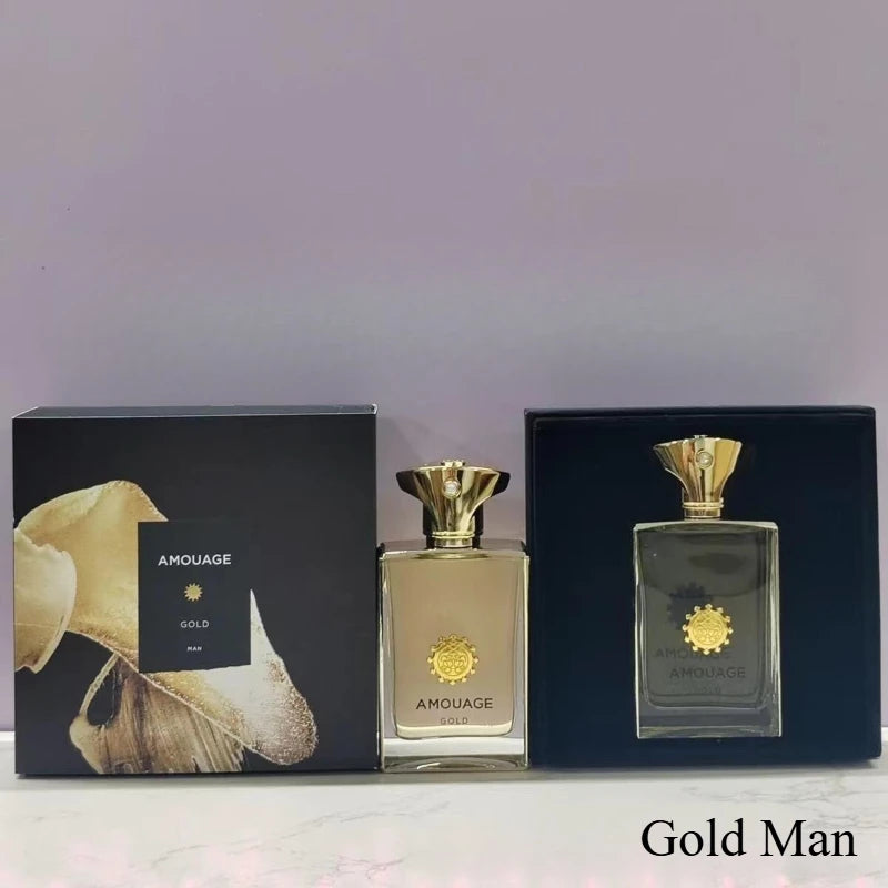 AMOUAGE Parfum Masculin 100ml – Oriental, Lemnos & Piele | 10 Variante