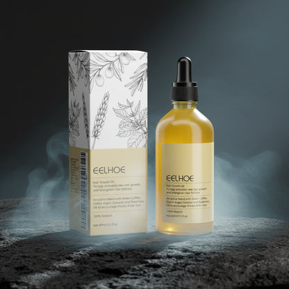 eelhoe Ulei Natural Creștere Păr cu Rozmarin 60ml – Anti Cădere, Hidratare & Reparare | 1/2/3 buc