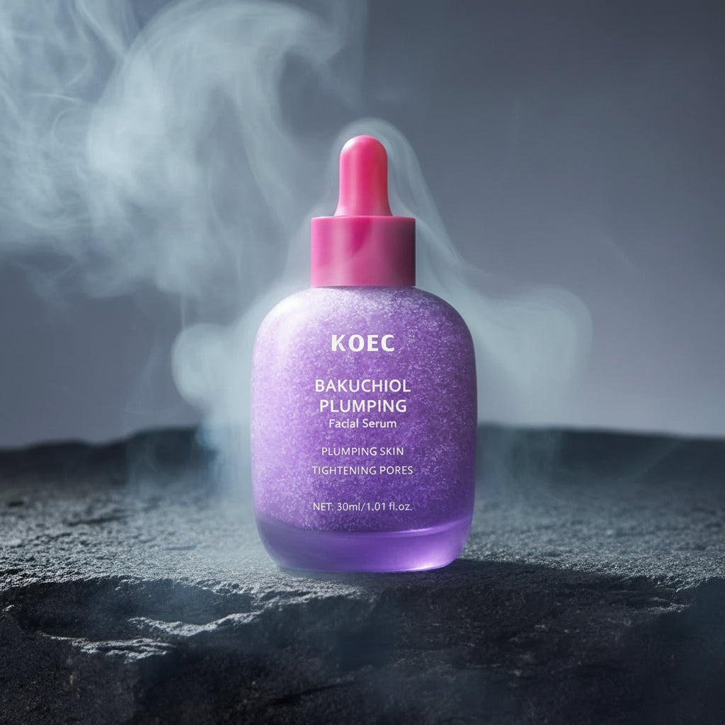 KOEC Bakuchiol Plumping Capsule Cream – Fermitate, Hidratare & Lumină | Alternativa Naturală la Retinol