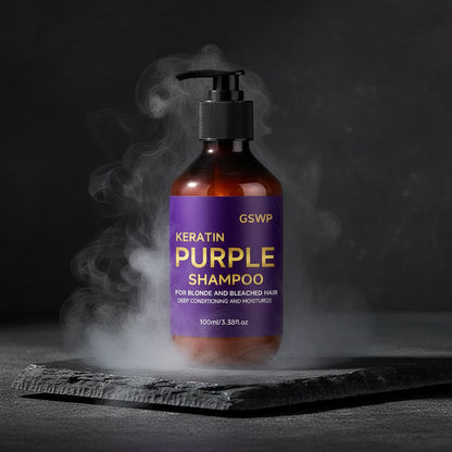 GSWP Purple Shampoo & Balsam Set 100ml+100ml – Șampon Violet & Balsam | Păr Blond, Grizonat & Argintiu | CPNP