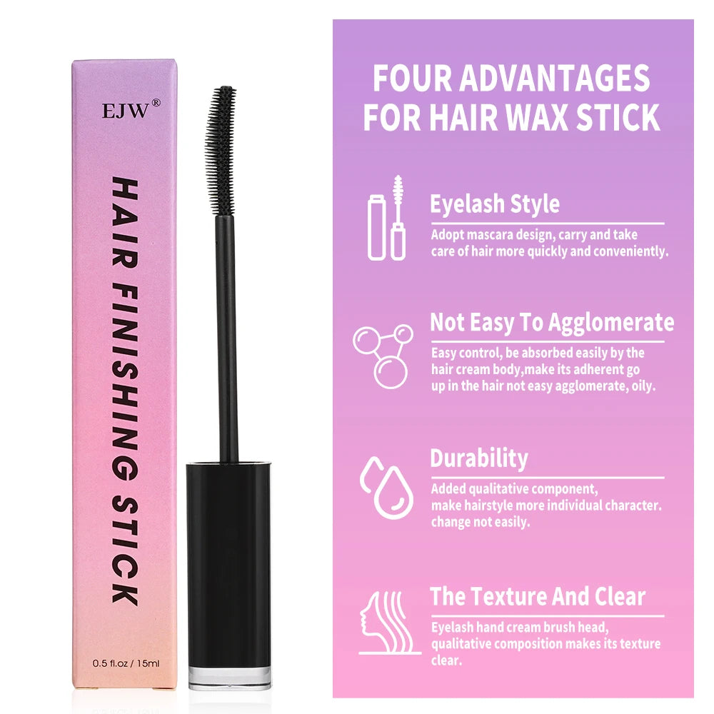 EJW Hair Finishing Stick – Gel Stick Anti-Frizz pentru Păr Neted & Disciplinat | Non-Gras