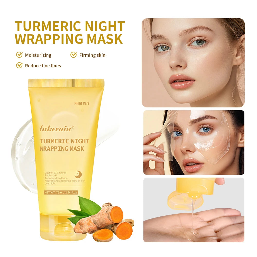 Mască Peel-Off Colagen Nocturnă cu Acid Hialuronic & Ceramide