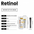 Hoygi Instant Eye Care Cream cu Pensula – Acid Hialuronic, Retinol, Colagen, Vitamina E | Anti-Rid, Puffiness & Cerculețe | Unisex