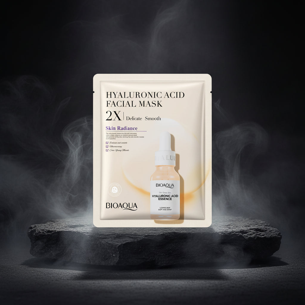 20pcs BIOAQUA Centella Collagen Face Mask Moisturizing Refreshing Sheet Masks Hyaluronic Acid Facial Mask Skin Care Products