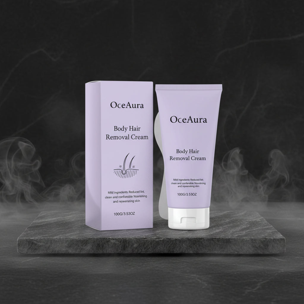 Cremă Depilatoare Corp 100g – Blândă & Non-Iritantă cu Aloe & Glicerină | Picioare, Axile & Brațe