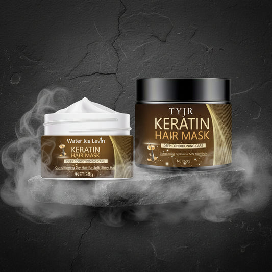 Keratin Magic Hair Mask cu Proteine din Lapte – Îndreaptă, Repară & Hidratează Părul | 60g/30g | CPNP