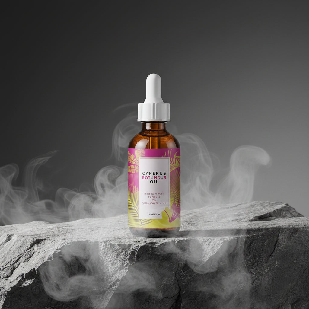 Ulei Inhibitor Creștere Păr 60ml – Jojoba, Migdale & Măceș | Piele Moale & Epilare Mai Rară
