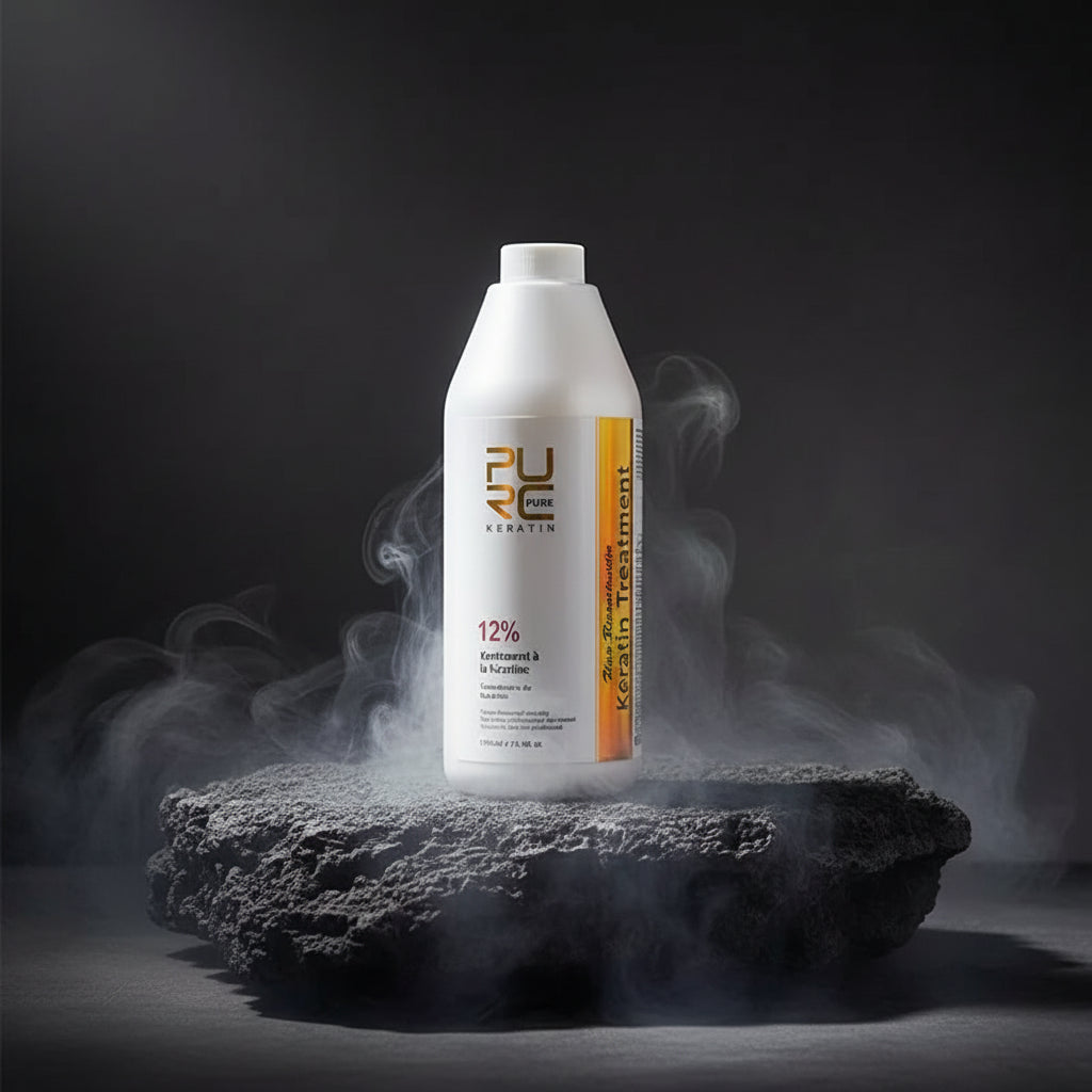 PURC Brazilian Keratin Treatment 1000ml – Tratament Profesional Salon | 4 Concentrații | Efect 3 Luni