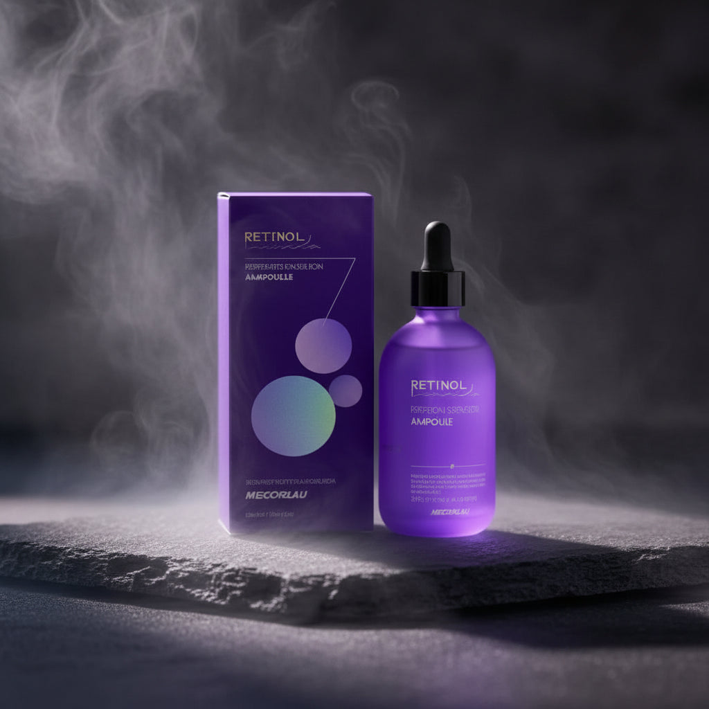 Puro Moment Retinol Anti-Aging Ampoule Serum 100ml – Retinol, Niacinamidă & Acid Hialuronic | Fermitate, Riduri & Luminozitate | Made in Korea