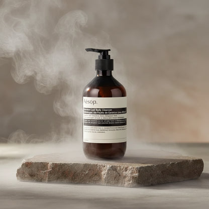 Aesop Geranium Leaf Body Cleanser 500ml – Gel de Duș Aromatic Premium | Curăță Fără a Usca | Extract Geranium & Bergamot | Toate Tipurile de Piele