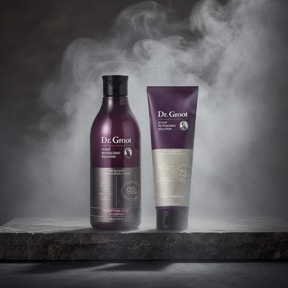 Dr.Groot Anti-Hair Loss Șampon & Balsam Set – Anti-Cădere, Anti-Mătreață & Hidratare | 385ml + 250ml