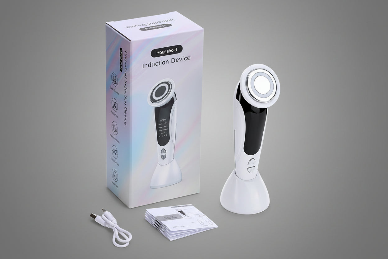 7-in-1 EMS Facial Massager – Electric Skin Care & Face Lifting Device