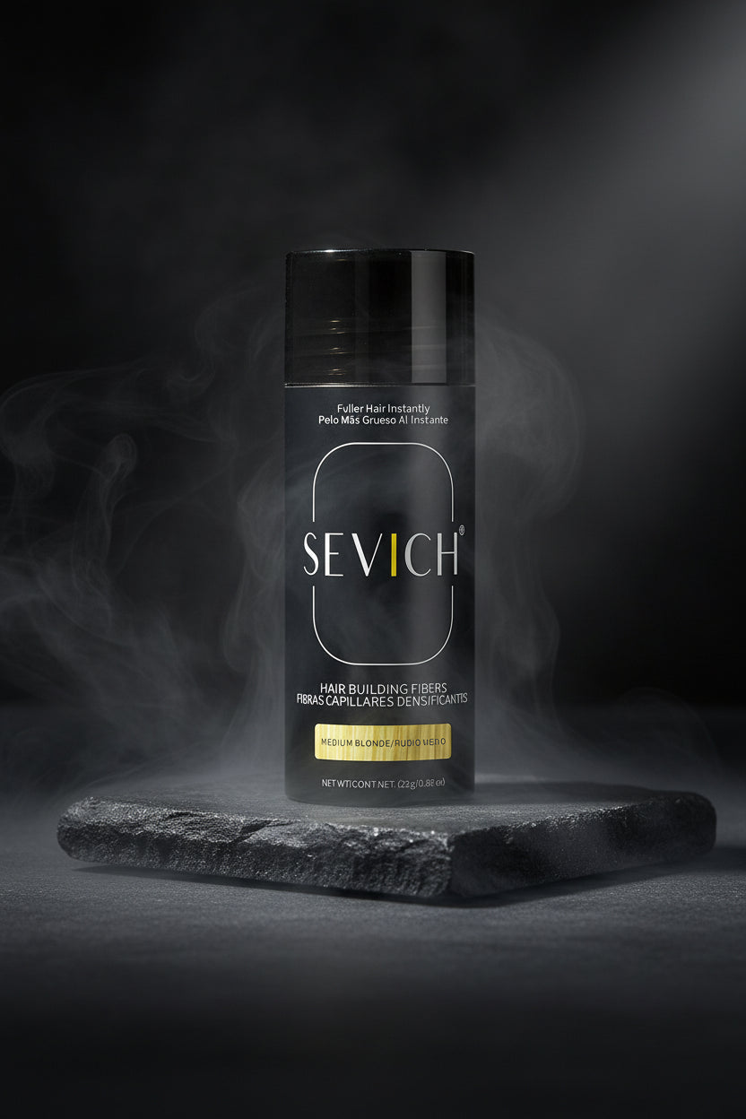 SEVICH Hair Building Fibers – Pudra Densificare Păr în 5 Secunde | 10 Nuanțe | 25g/100g | CPNP
