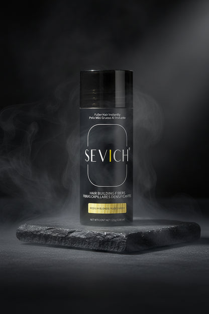 SEVICH Hair Building Fibers – Pudra Densificare Păr în 5 Secunde | 10 Nuanțe | 25g/100g | CPNP