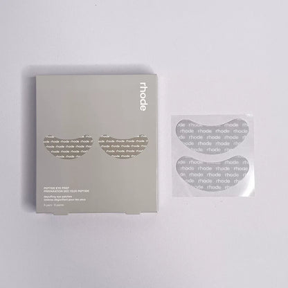 Rhode Skin Peptide Banana Eye Patches – Depuffing & Hidratare Zona Ochilor | + Lip Gloss & Blusher