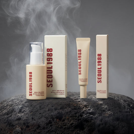 Korean 1988 Retinal Liposom Ser Anti-Îmbătrânire – Ginseng Negru, Niacinamidă, Vitamina C & 3 Peptide