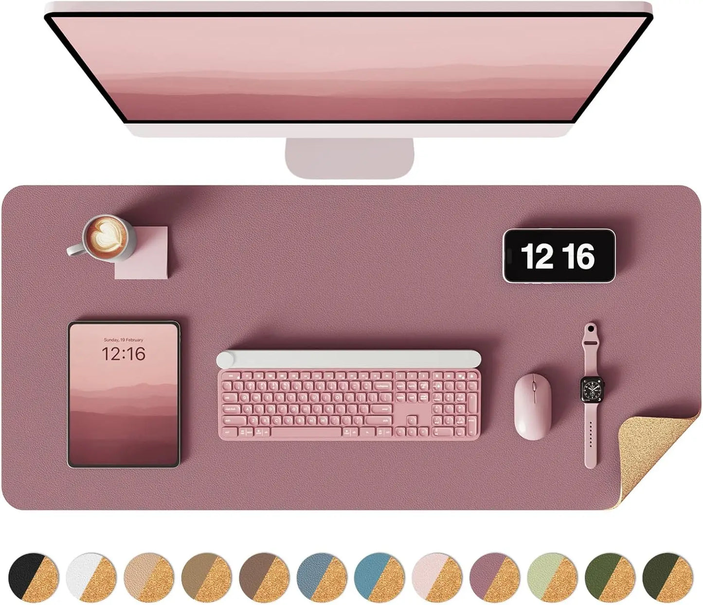 Large Waterproof Mouse Pad & Desk Blotter – Office & Gaming