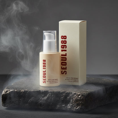 Korean 1988 Retinal Liposom Ser Anti-Îmbătrânire – Ginseng Negru, Niacinamidă, Vitamina C & 3 Peptide