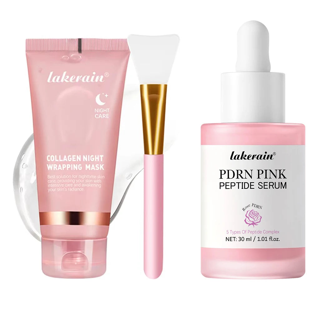 Mască Peel-Off Colagen Nocturnă cu Acid Hialuronic & Ceramide