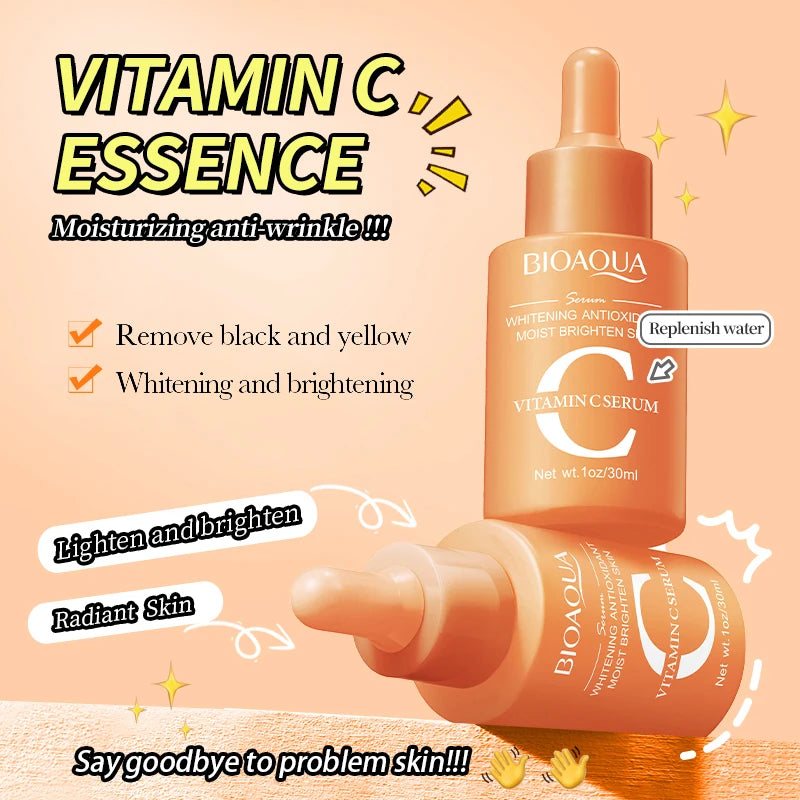 BIOAQUA Ser Vitamina C, Retinol & Acid Hialuronic