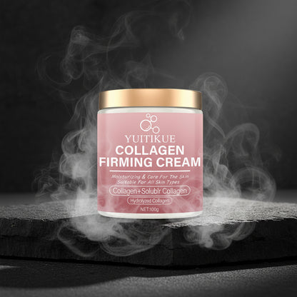 YUITIKUE Collagen Firming Cream 100g – Cremă Fermitate Corp | Brațe, Talie & Picioare | Anti-Aging | CPNP